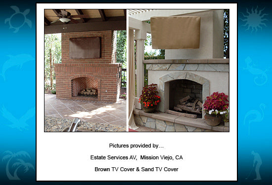 Solid Color TV Cover. 18 Colors to choose from. Click here.