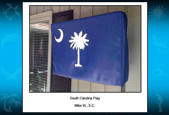 State Flag TV Covers. Click here.